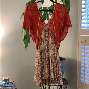 Boho adorable babydoll dress
